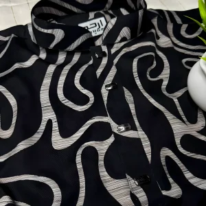 চেলি কটন পাঞ্জাবী – কালো